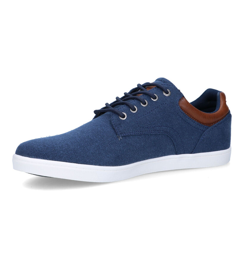 Bullboxer Chaussures à lacets en Bleu pour hommes (318916) - pour semelles orthopédiques