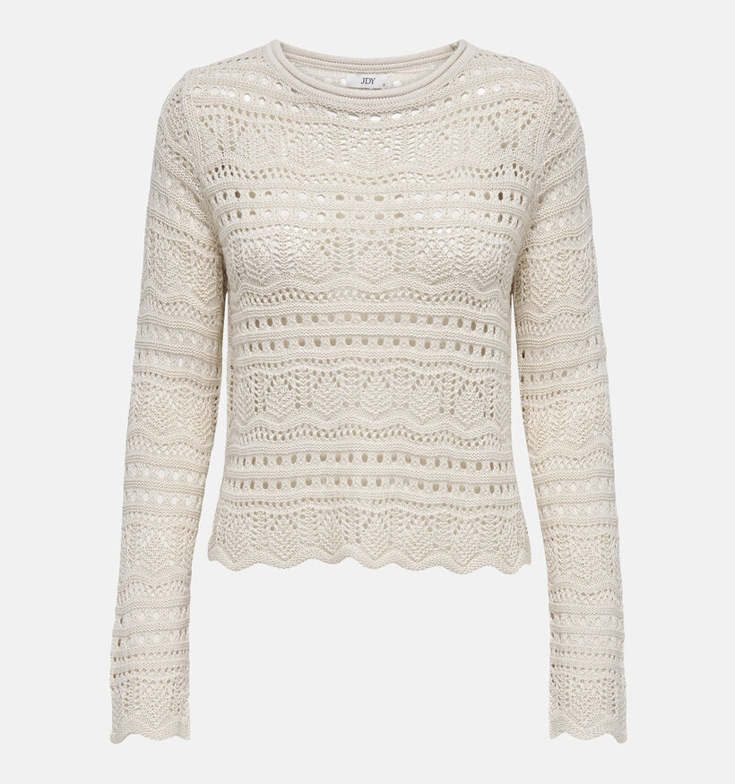 JDY Sun Beige Gebreide trui voor dames (351367)