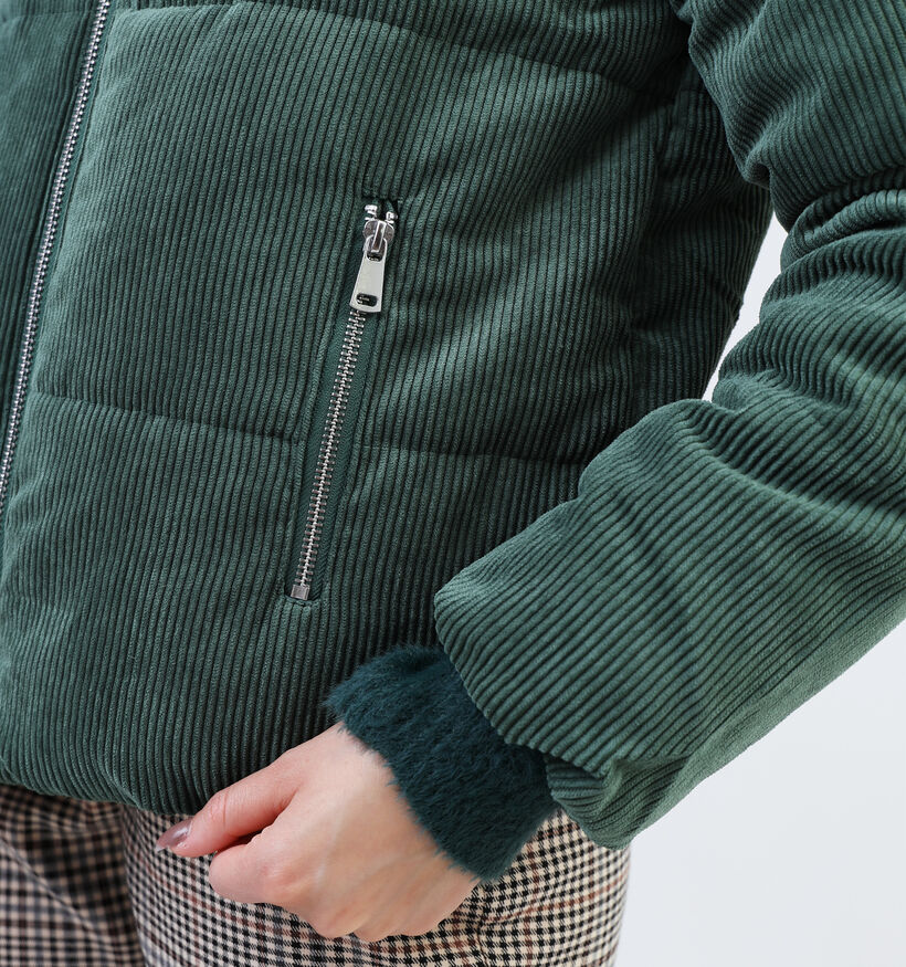 JDY Newlexa Groene Puffer jas voor dames (331942)