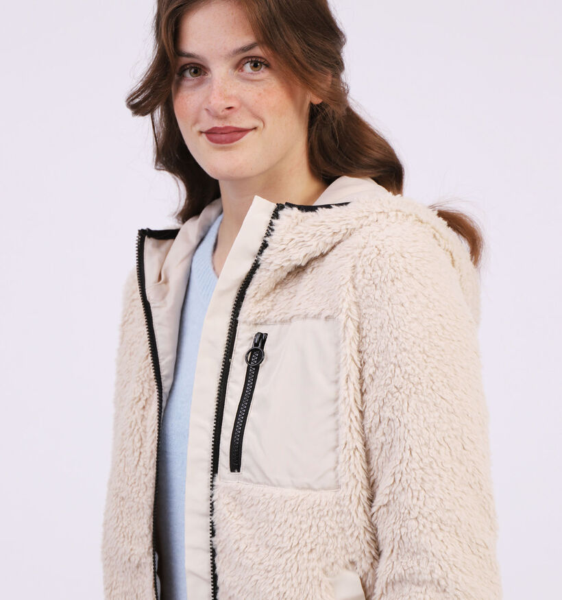 Vero Moda Cozystella Manteau Teddy en Beige (318425)