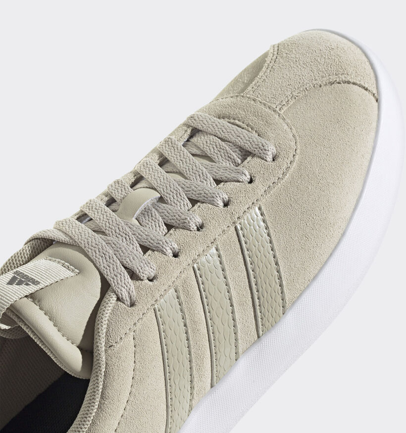 adidas VL Court 3.0 Baskets en Beige pour femmes (334683)