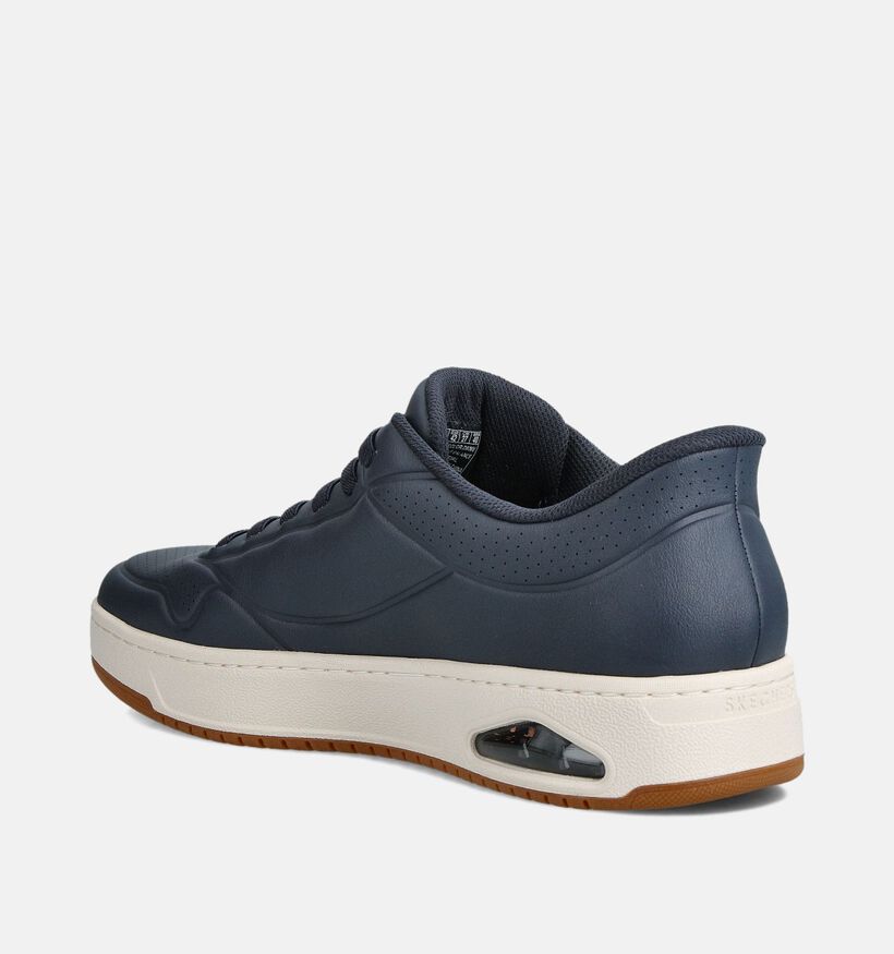Skechers Uno Baskets basses en Bleu pour hommes (360868) - pour semelles orthopédiques