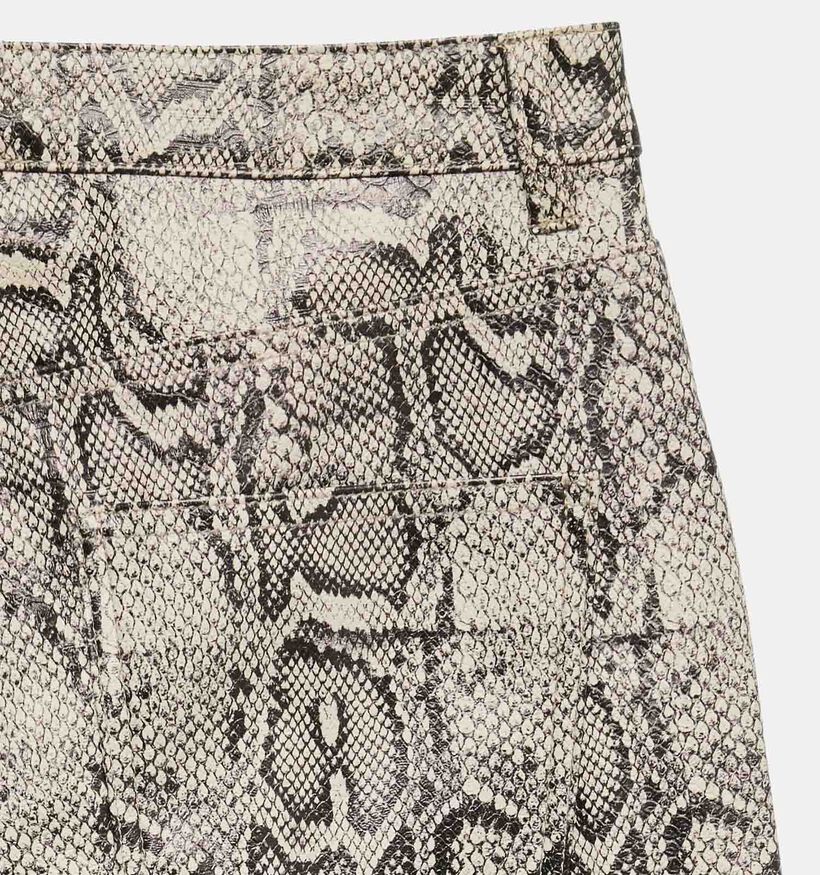 Vero Moda Tessa Snake Pantalon L30 en Beige pour femmes (365682)