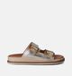 Tamaris Gouden Platte slippers voor dames (354347)