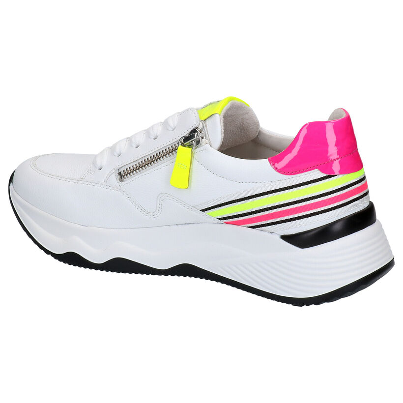 Witte Sneakers Gabor Best Fitting in leer (271545)