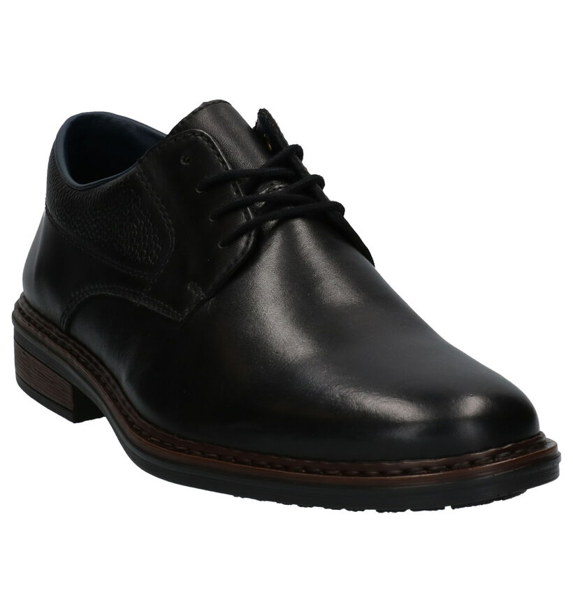 Rieker Chaussures habillées en Noir en cuir (262157)