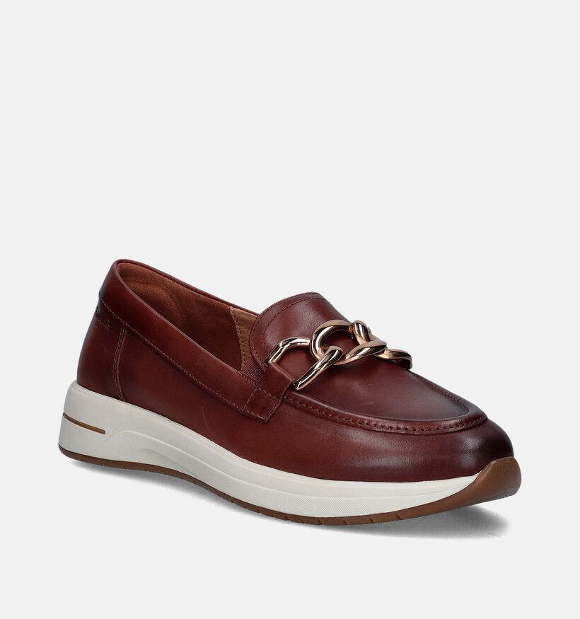 Tamaris Comfort Cognac Instappers voor dames (345036) - geschikt voor steunzolen