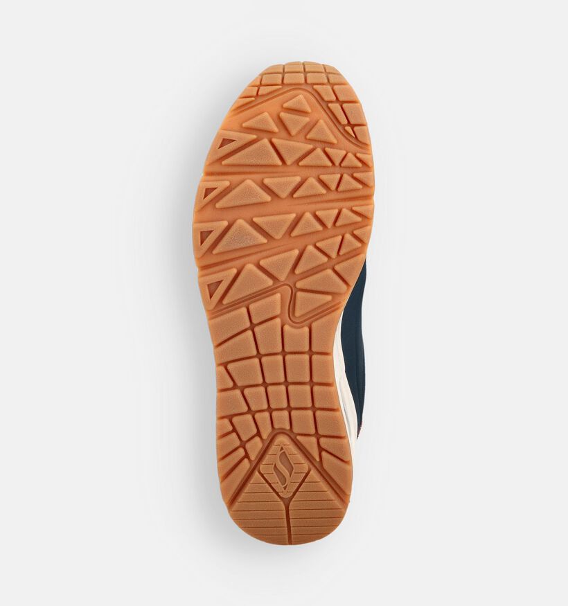 Skechers Uno Suited On Air Blauwe Sneakers voor heren (366489) - geschikt voor steunzolen