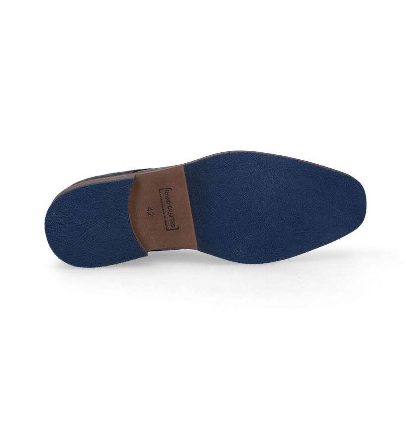 Bullboxer Chaussures classiques en Bleu pour hommes (331810) - pour semelles orthopédiques