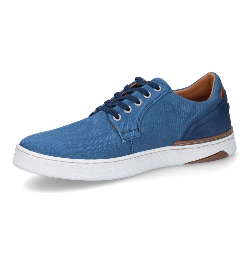 Bullboxer Chaussures à lacets en Bleu pour hommes (316060) - pour semelles orthopédiques