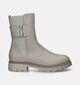 NeroGiardini Bottines motardes en Beige pour femmes (347545)
