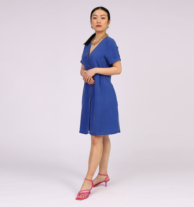 Pieces Mallie Robe en Bleu (314681)