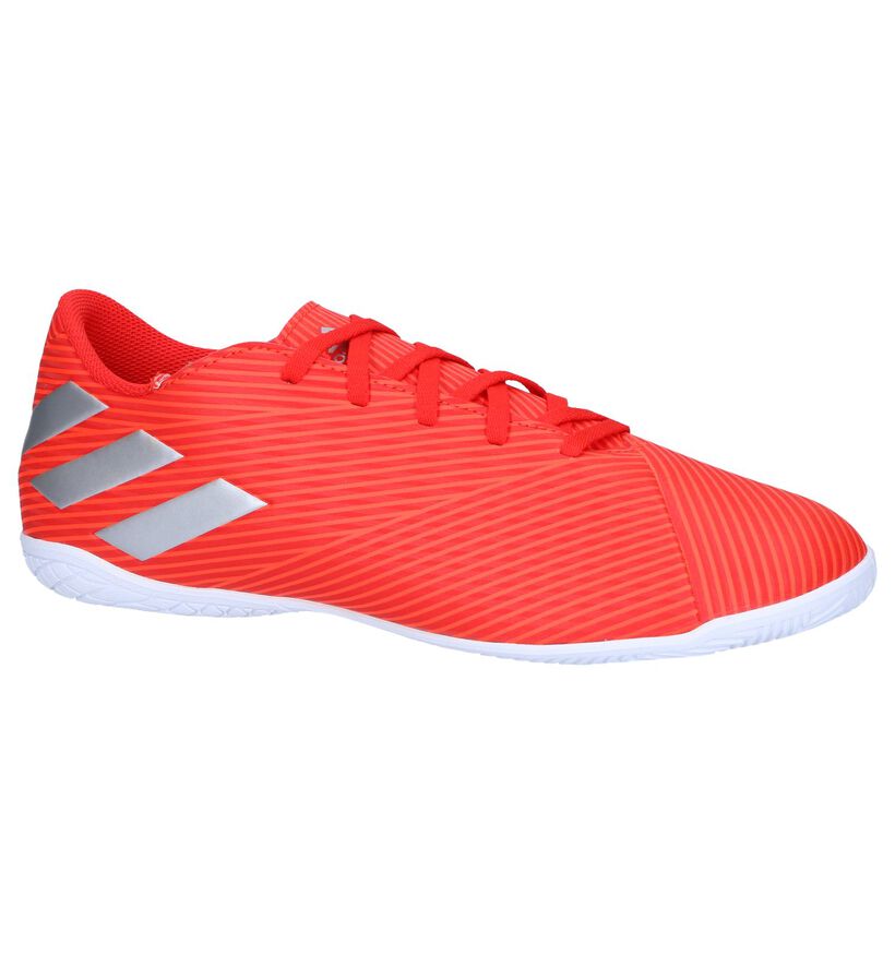 adidas Nemiziz 19.4 Chaussures de Foot en Blanc/Bleu en simili cuir (265402)