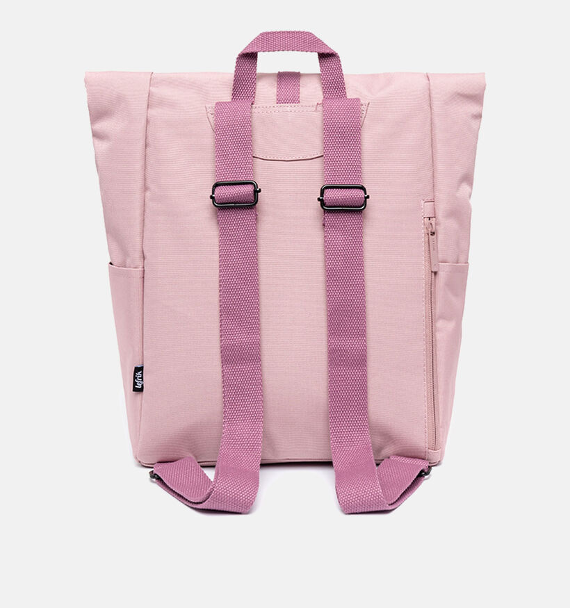 Lefrik Roll Mini Stripes Roze Rugzak met laptopvak voor dames, meisjes (345877)