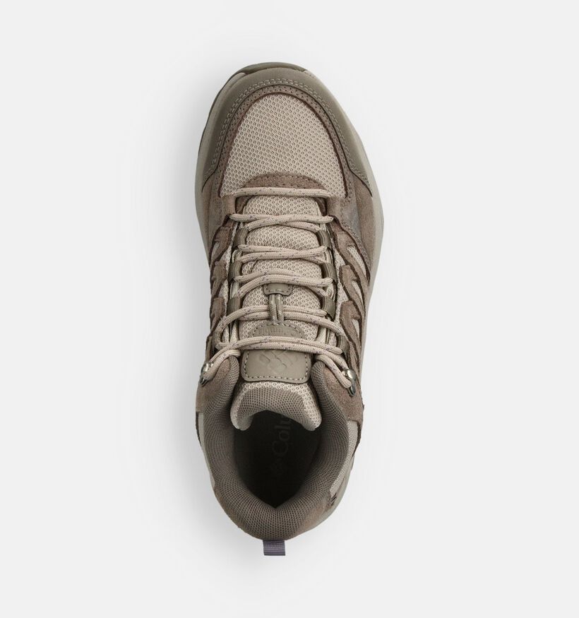 Columbia Redmond IV Mid Chaussures de randonnée en Beige pour femmes (359529) - pour semelles orthopédiques