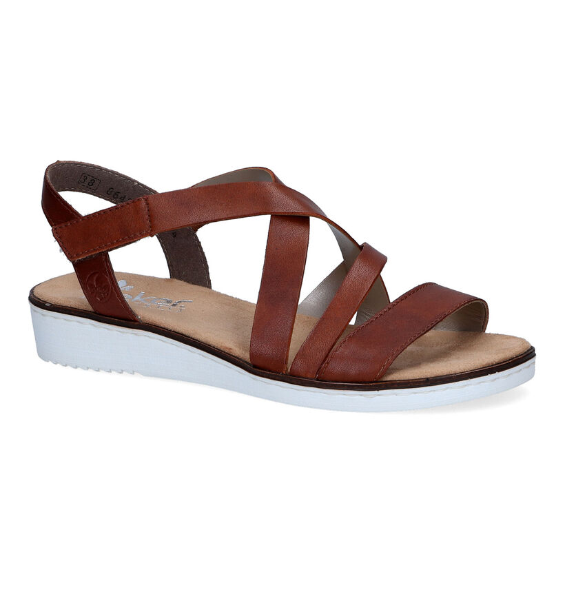 Rieker Cognac Sandalen voor dames (354953)