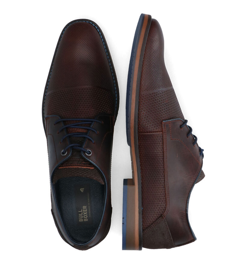 Bullboxer Cognac Geklede Veterschoenen voor heren (331807)