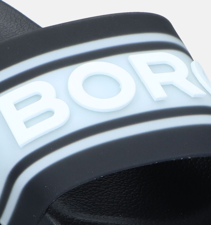 Björn Borg Knox Zwarte Badslippers voor heren (336933)