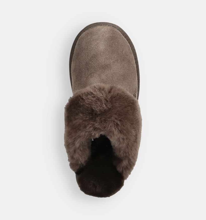 Flurry Pantoufles ouvertes en Gris pour femmes (362521)