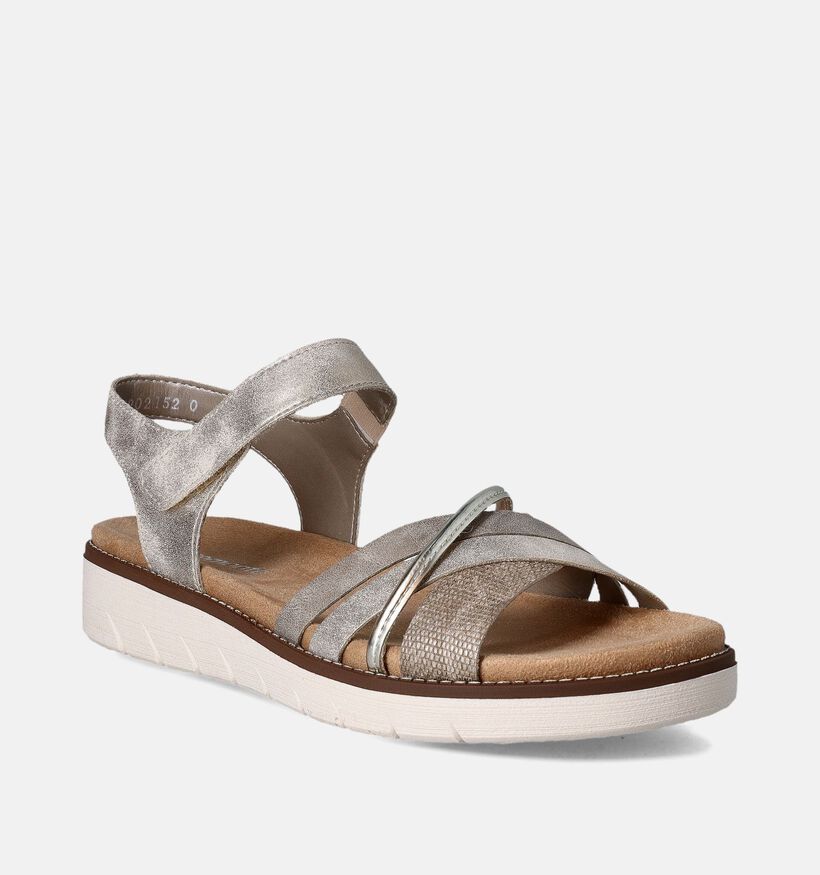 Remonte Sandalen Goud voor dames (354848) - geschikt voor steunzolen