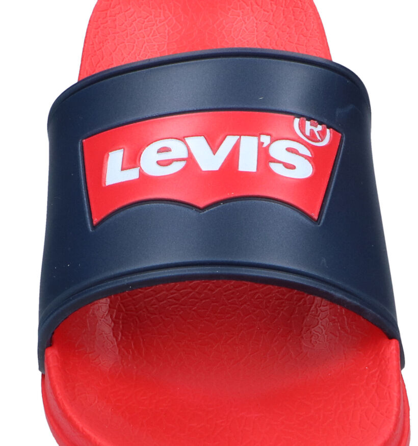 Levi's Pool II Claquettes de piscine en Rouge pour filles, garçons (320694)