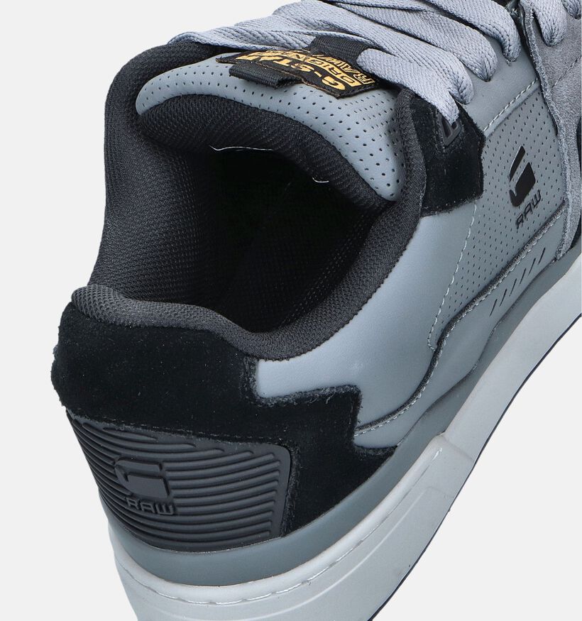 G-Star Attacc Cup Low M Grijze vVeterschoenen voor heren (345639) - geschikt voor steunzolen