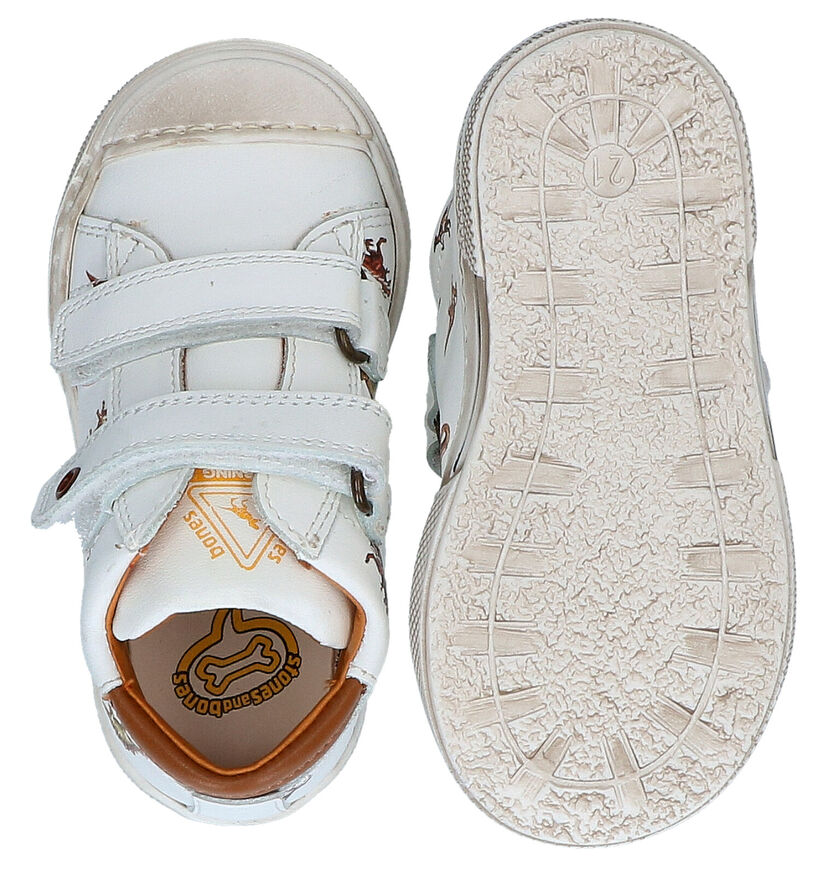 STONES and BONES Deno Chaussures enfants en Blanc en cuir (287835)