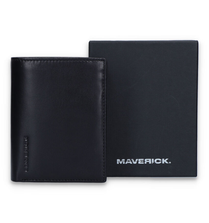 Maverick Portefeuille en Noir pour hommes (341270)