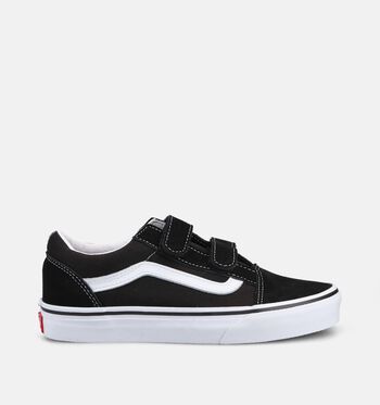 Vans Old Skool Low Baskets Black/True White/2-TONE Obsidian Fern