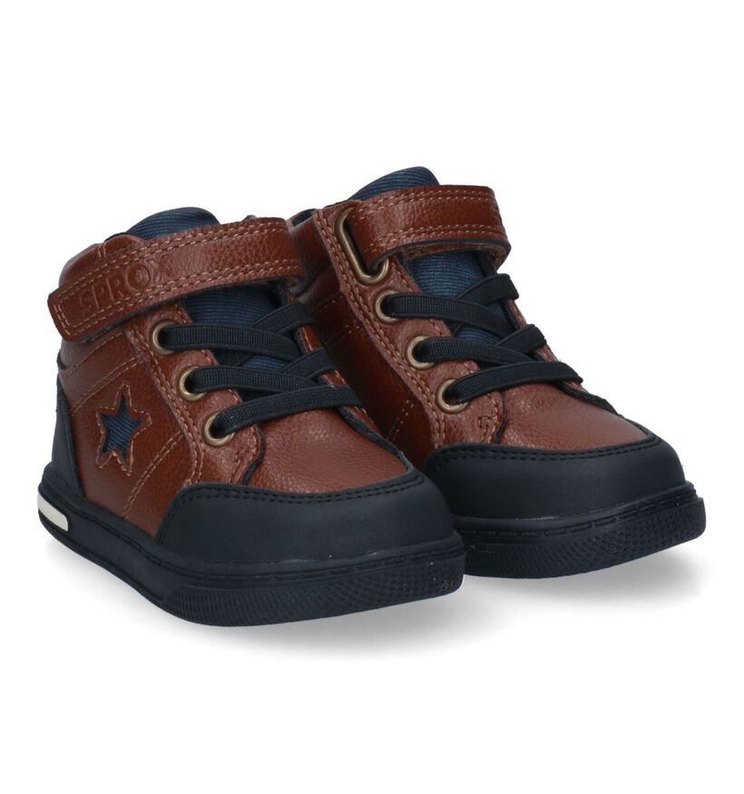 Sprox Chaussures pour bébé en Cognac pour garçons (313598)