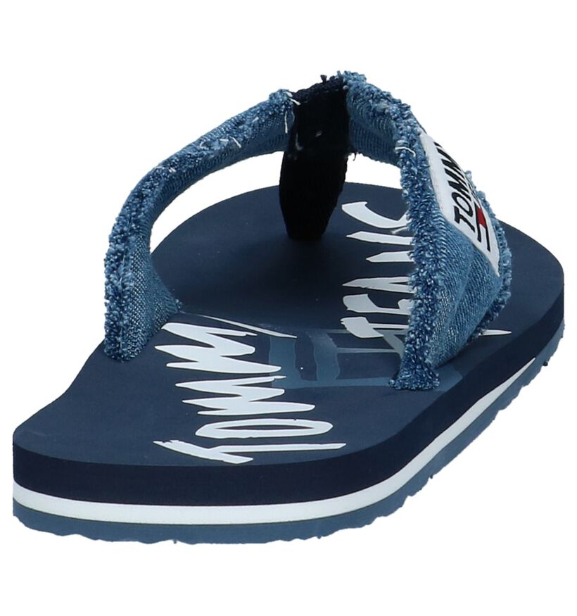 Teenslippers Tommy Hilfiger Jeans Blauw, , pdp