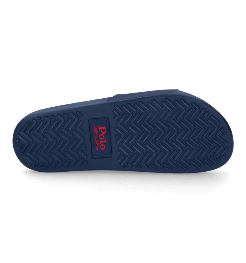 Polo Ralph Lauren Blauwe Badslippers in kunststof (303410)