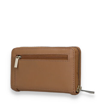 Burkely Portemonnees Zwart/Beige/Cognac/Taupe