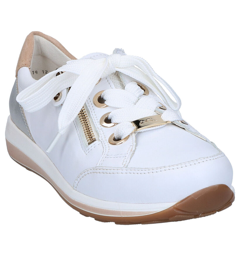 Ara Chaussures à lacets en Blanc en cuir (272304)