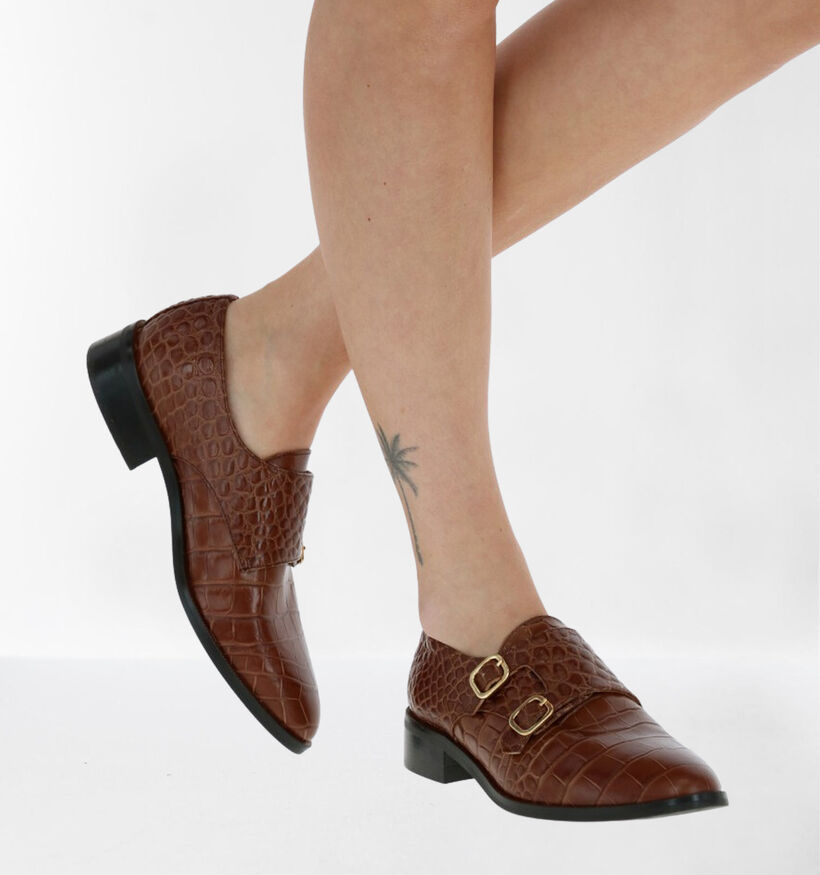 JHay Loafers en Cognac en cuir (281746)