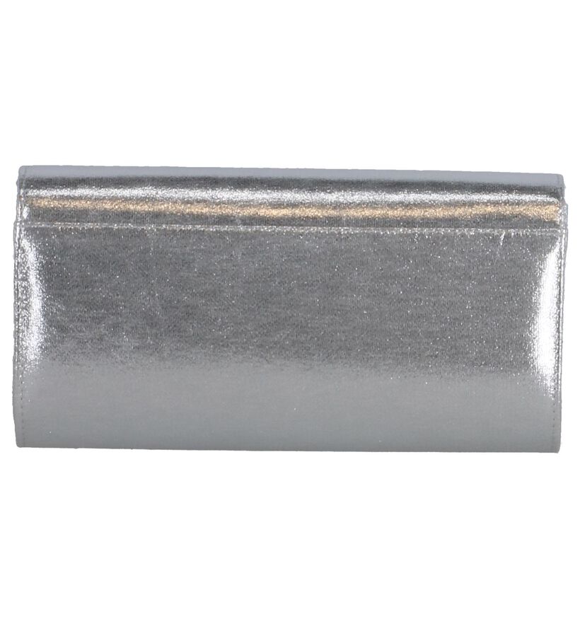 Zilveren Clutch Lotus Nina in stof (244404)