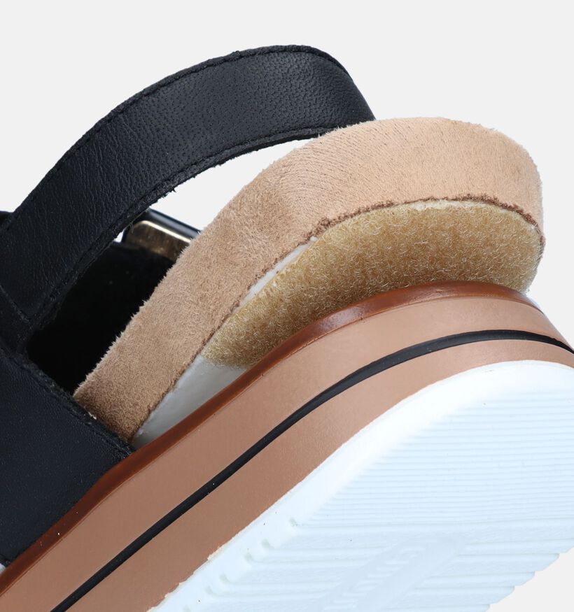 Remonte Sandales pour semelles orthopédiques en Noir pour femmes (354846) - pour semelles orthopédiques