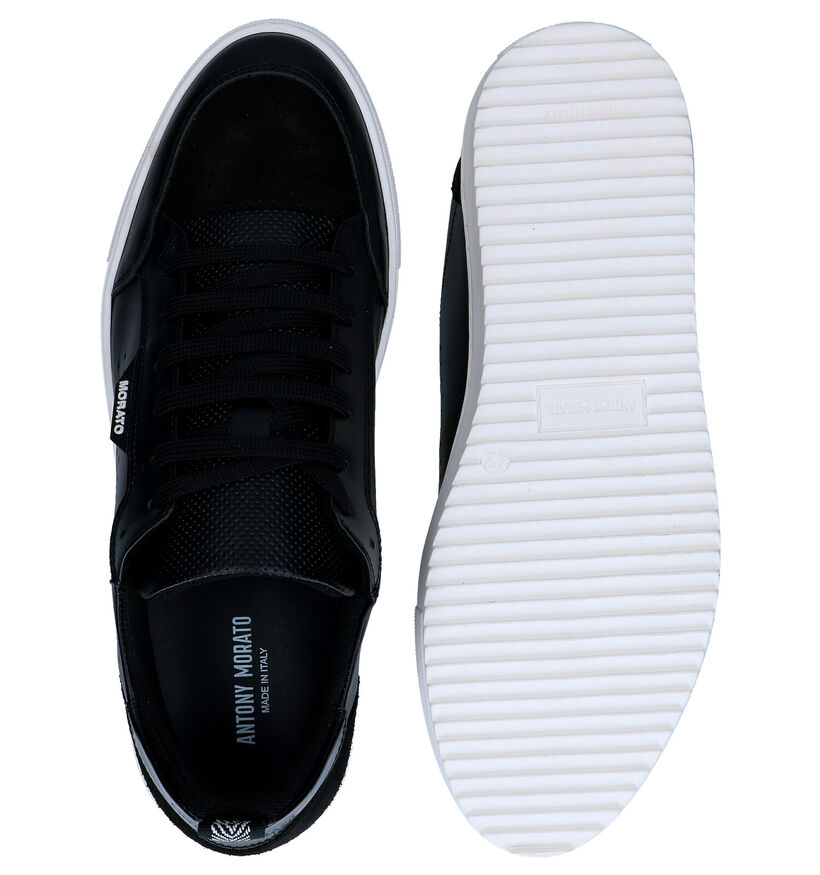 Antony Morato Baskets basses en Noir en cuir (282653)