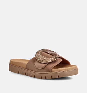 Gabor Best Fitting Slippers Cognac