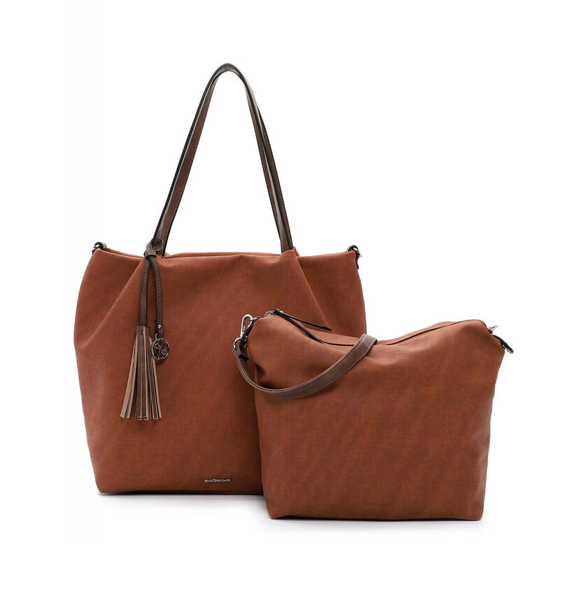 Emily & Noah Elke Beige Shopper voor dames (331307)