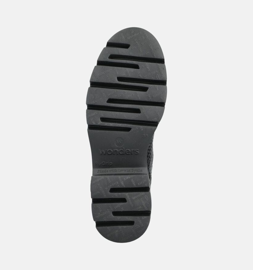Wonders Zwarte Boots Chelsea voor dames (381443)