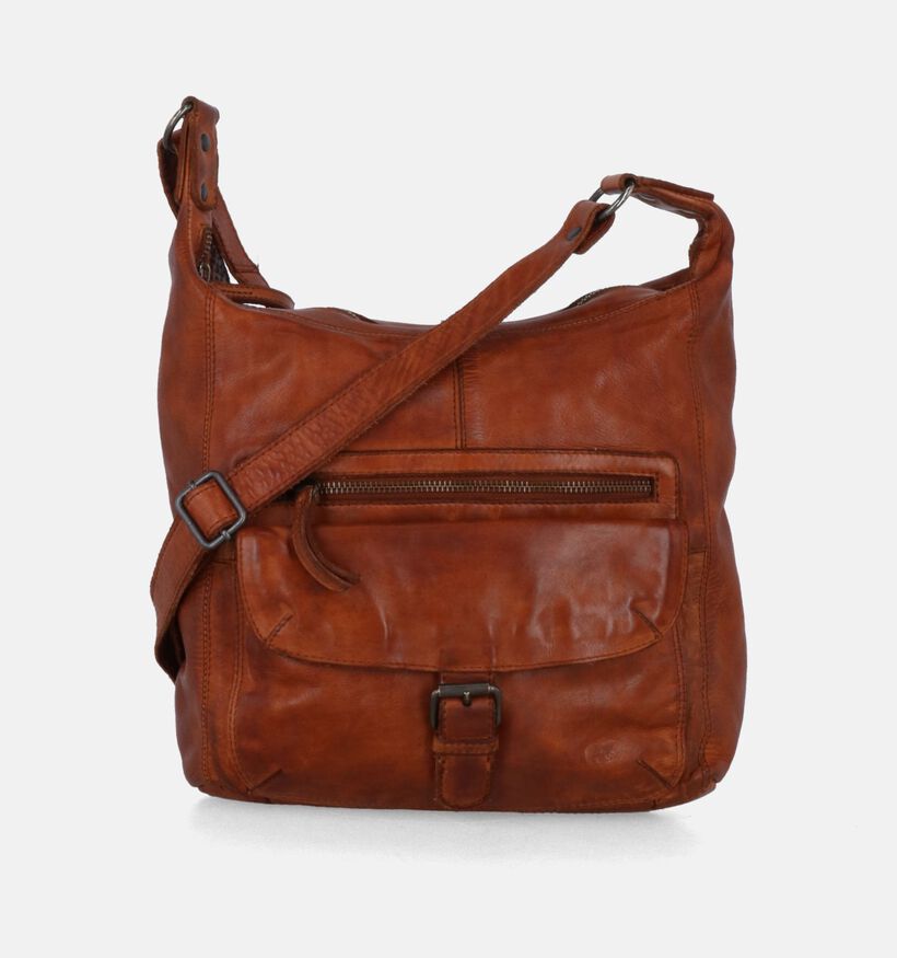 Bear Design Cognac Crossbody Tas voor dames (350763)