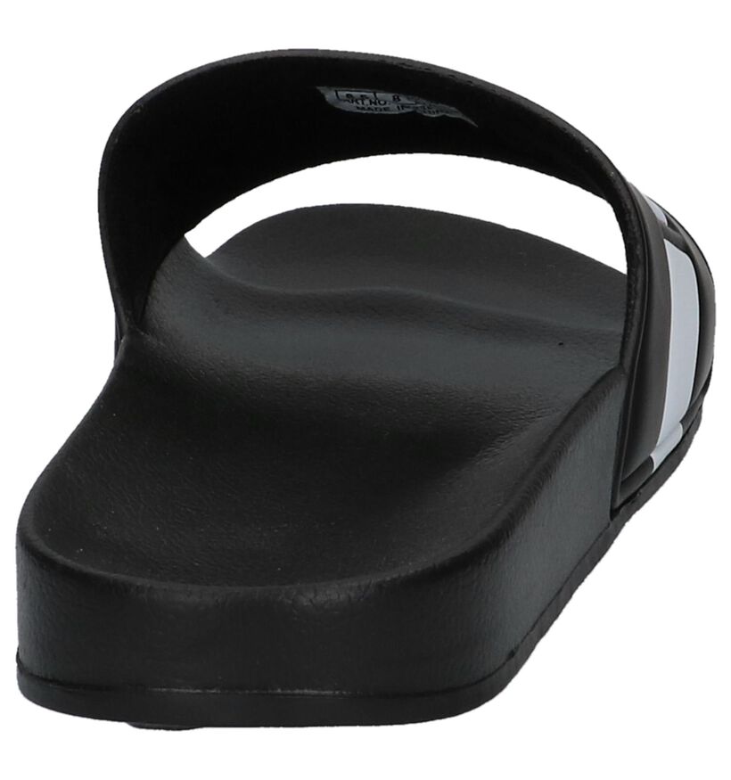 Bj&ouml;rn Borg Harper II Zwarte Badslippers in kunststof (305421)