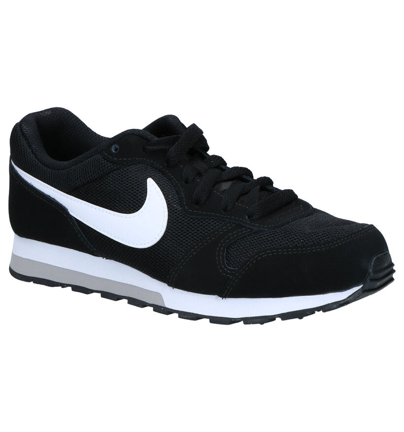 Nike MD Runner 2 Zwarte Sneakers in stof (261640)