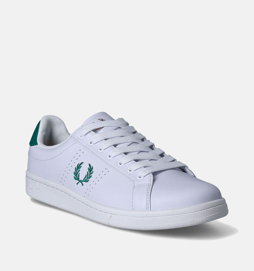Fred Perry Baskets basses en Blanc pour hommes (349691) - pour semelles orthopédiques
