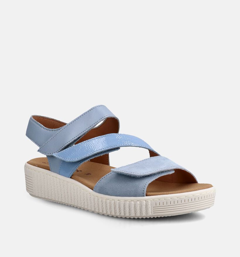 Gabor Sky Blauwe Sandalen voor Steunzolen voor dames (371207) - geschikt voor steunzolen