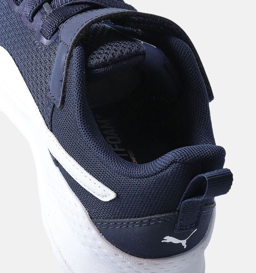 Puma Anzarun Lite AC+ Donkerblauwe Sneakers voor jongens, meisjes (359219) - geschikt voor steunzolen