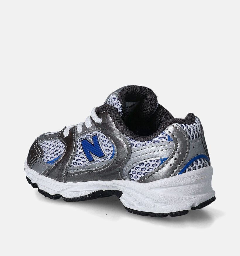 New Balance IZ 530 ADE Baskets en Argent pour filles, garçons (359295) - pour semelles orthopédiques
