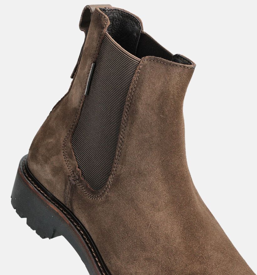 Berkelmans Paletti Bottines Chelsea en Marron pour hommes (363160) - pour semelles orthopédiques