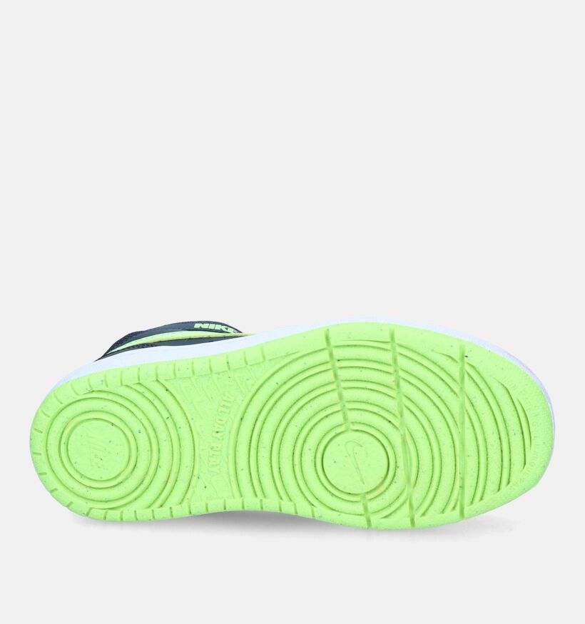 Nike Court Borough Mid 2 Witte Sneakers voor jongens, meisjes (341569) - geschikt voor steunzolen